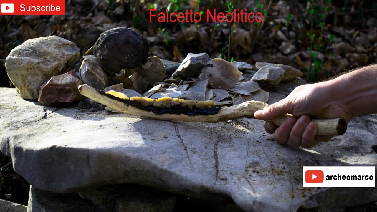 Preistoria, come realizzare un falcetto Neolitico