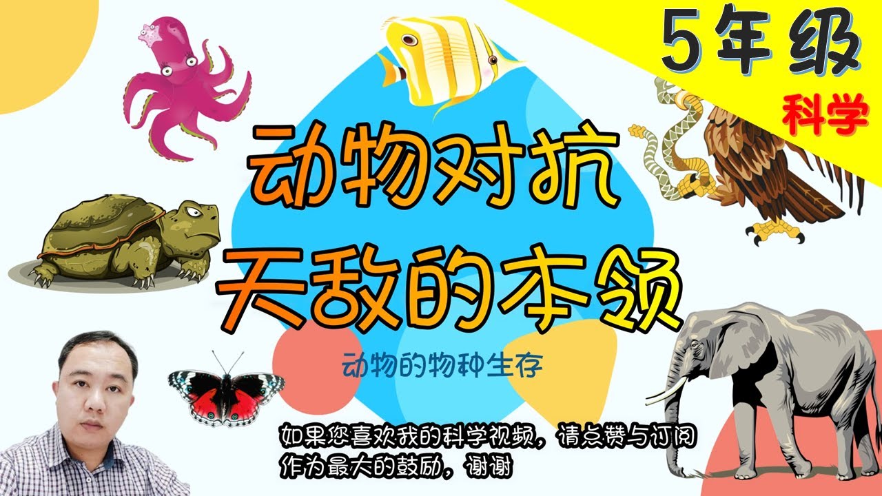 【动物对抗天敌的本领】| 【动物  PART1/4 】5年级 | KSSR  | TSLAU