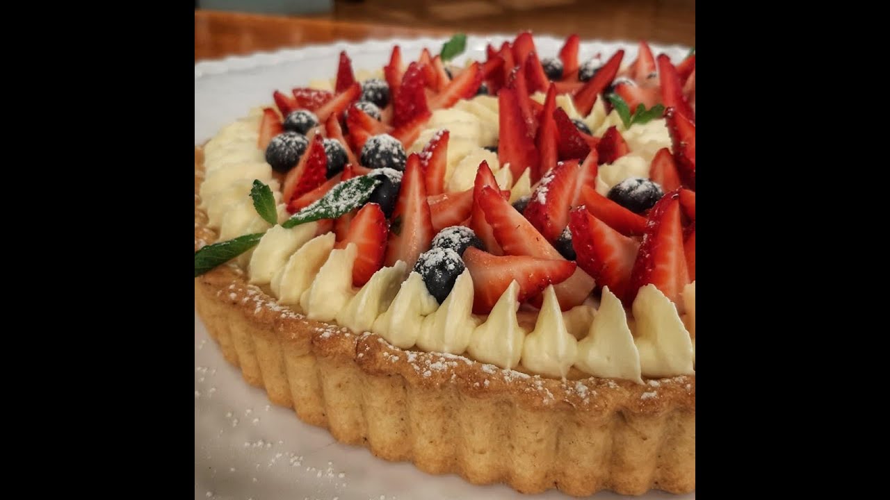 Receta dulce: Tarta de ricota y frutas