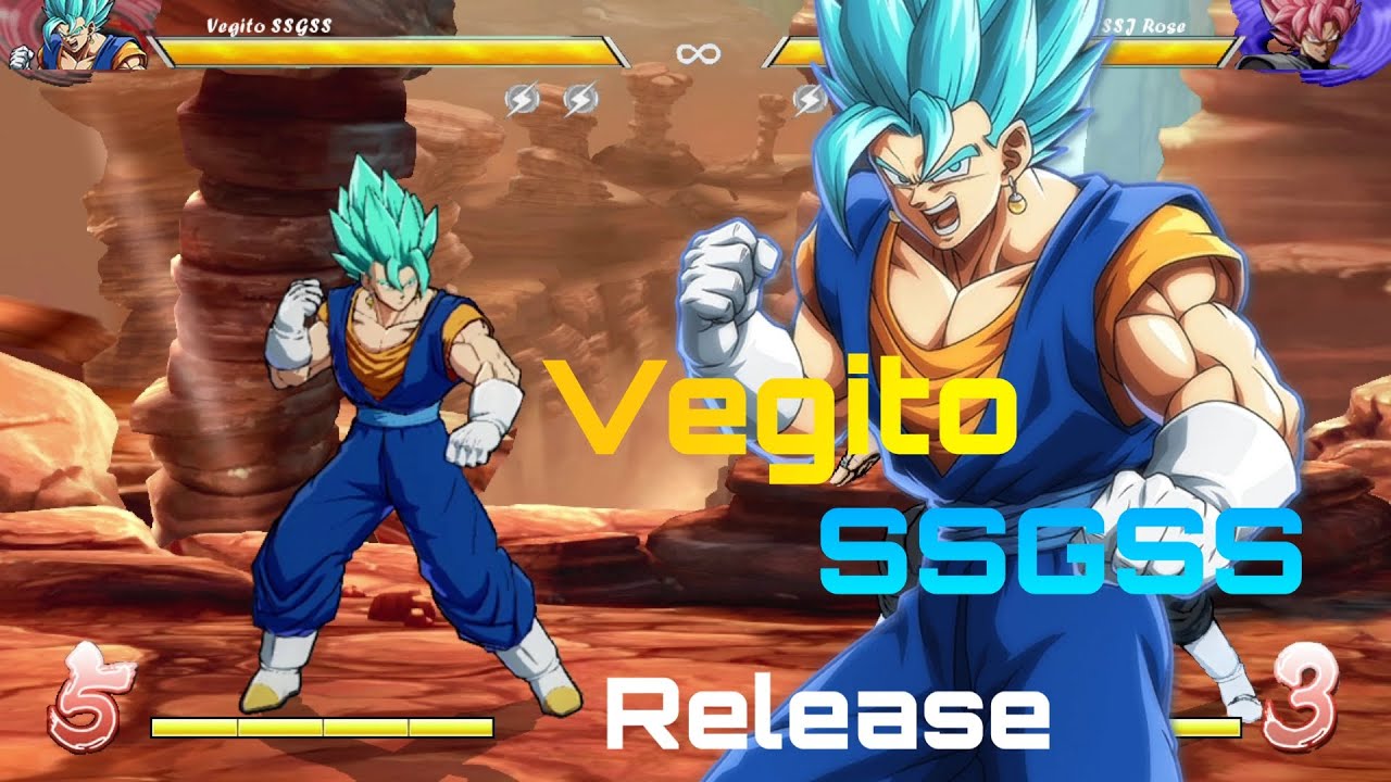 DBFZ Vegito SSGSS HD (Mugen) Release