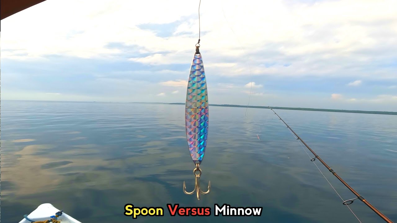 Casting Tenggiri Dkk Pake Spoon 40gr VS Minnow 39 & 42gr
