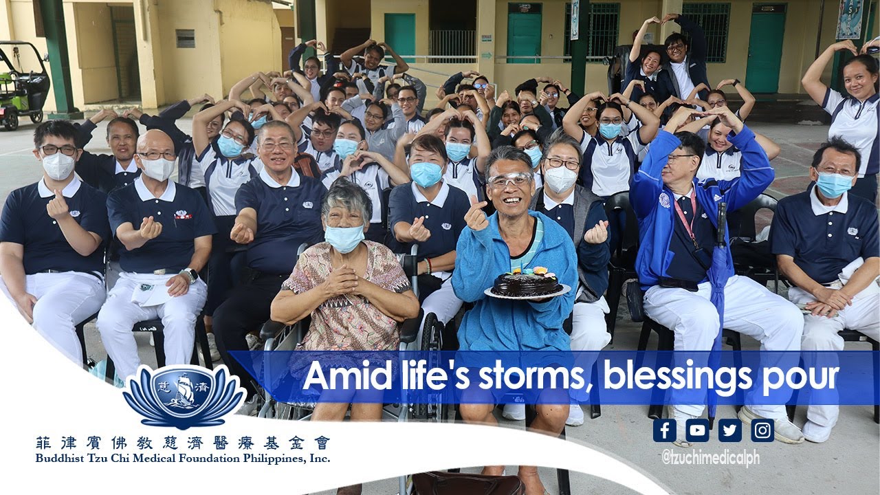 Amid life's storms, blessings pour