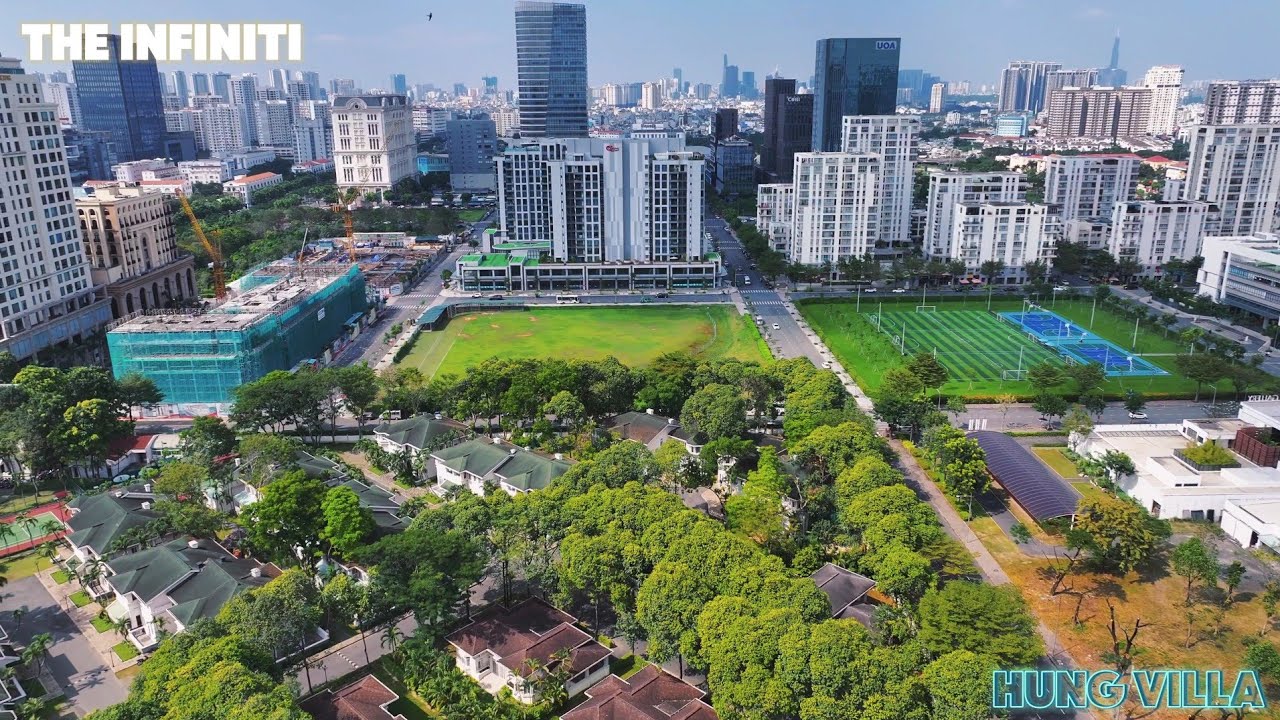 NGẪU HỨNG BAY - KHU TÀI CHÍNH PHÚ MỸ HƯNG VÀ DỰ ÁN THE INFINITI (RIVIERA POINT) QUẬN 7 - FLYCAM 4K