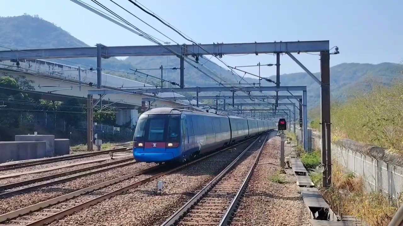 大嶼山鐵路東涌綫A train /Ktrain 機場快線Atrain 迪士尼Mtrain