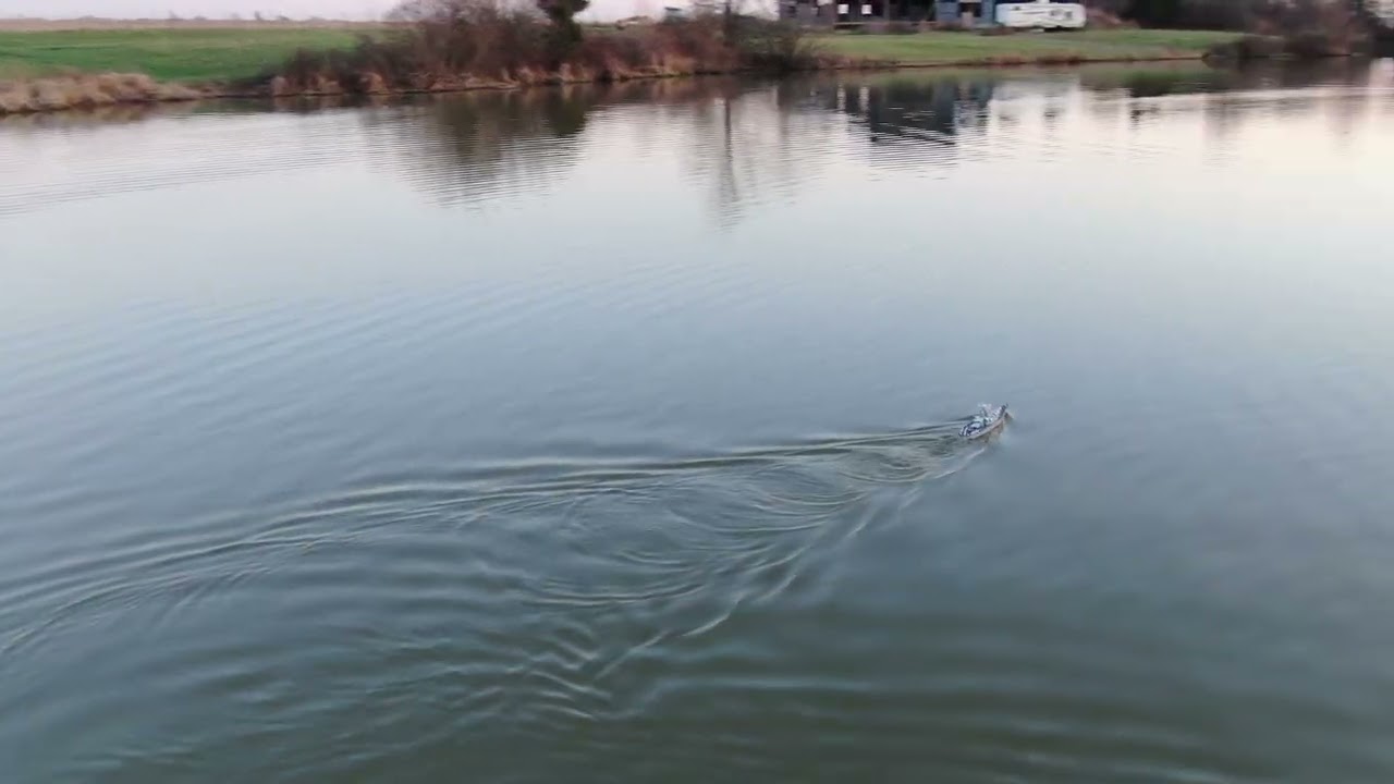 RC BOAT TEST 2