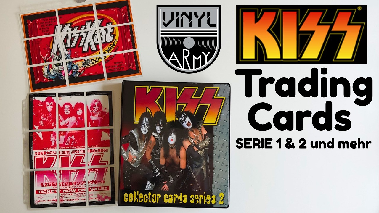 Heute mal was anderes - KISS Trading Cards - Der Erste von drei Sammelkarten Ordner voll mit KISS