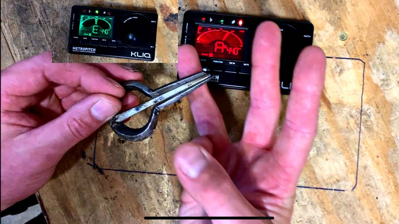 3 ways to drop the tuning of a Jaw Harp