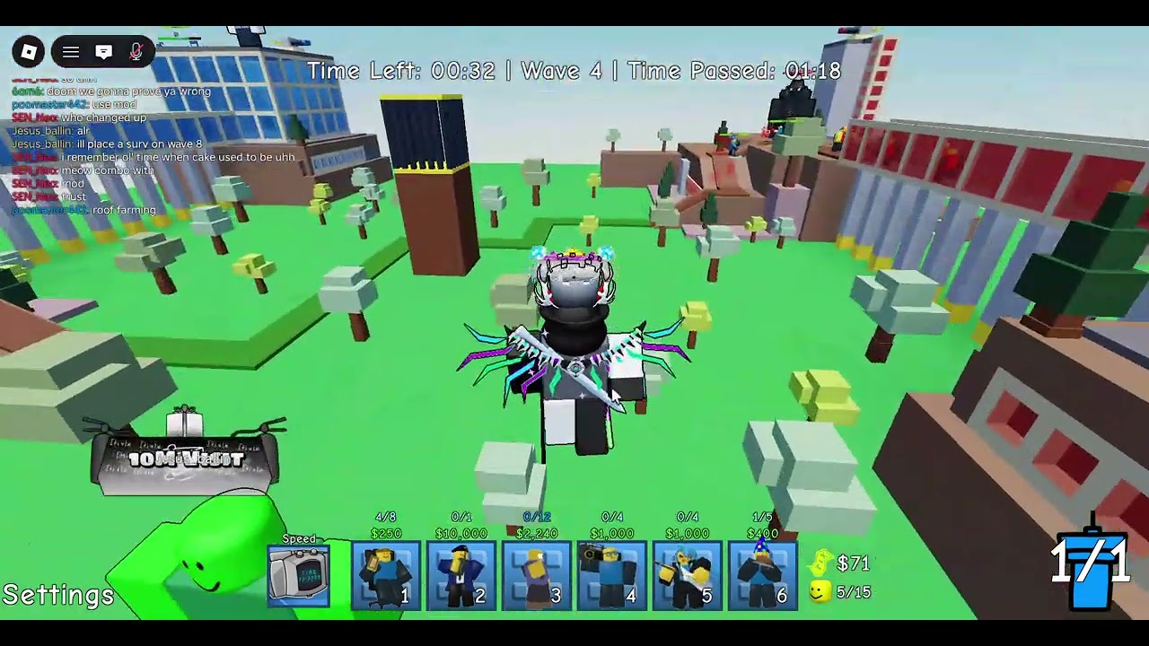 Surprising EVERYONE with Cake on Grandmaster! [Doomspire Defense] well we tried and lose alr pfft