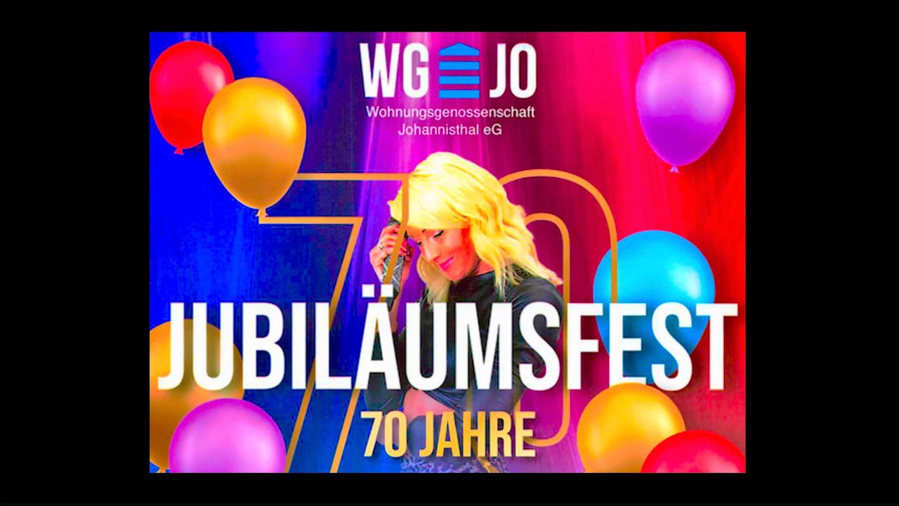 Das Jubiläumsfest  - 70 Jahre WG Johannisthal