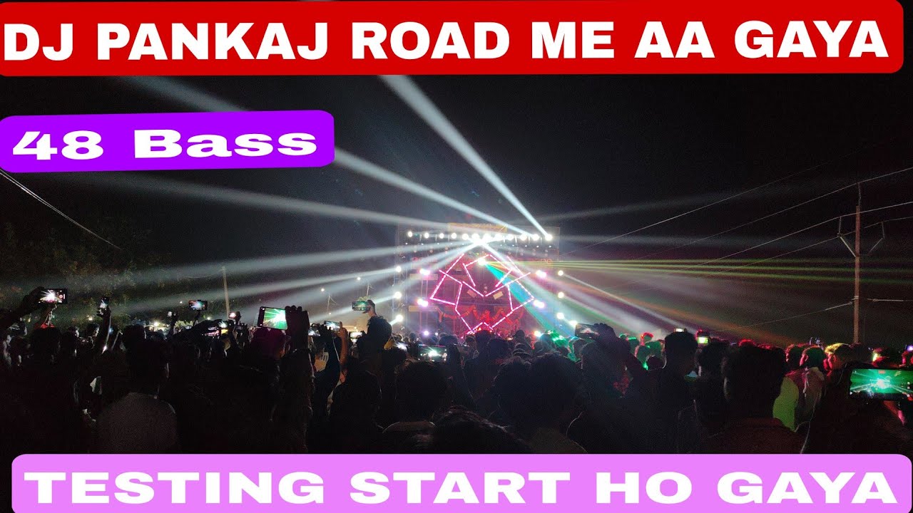 DJ pankaj cky | ka road show testing 😱🥵48:bass #djpankajcky