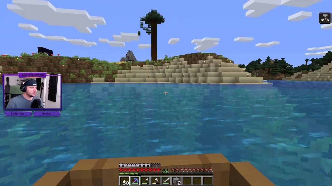 Minecraft 1.14.4 Hardcore Challenge! Day 4 World 2  100% Challenge #HCMC200 #newstreamer