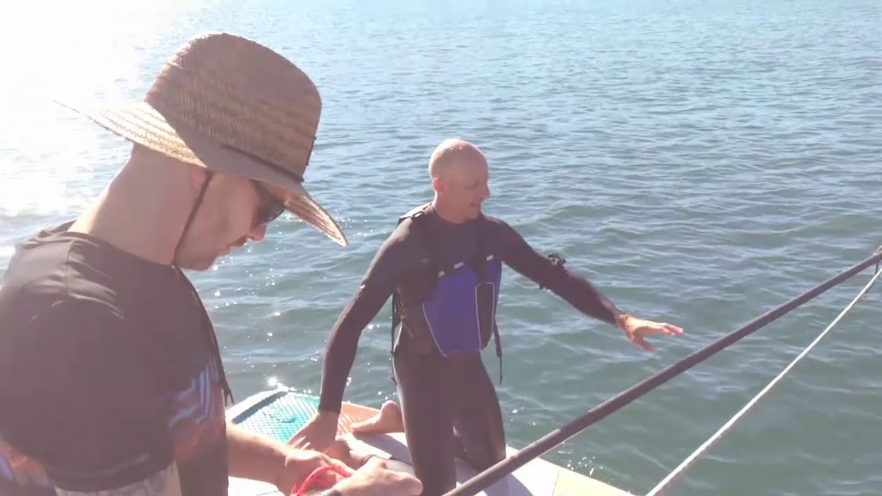 Covewater Paddle Surf - Hydrofoil lesson