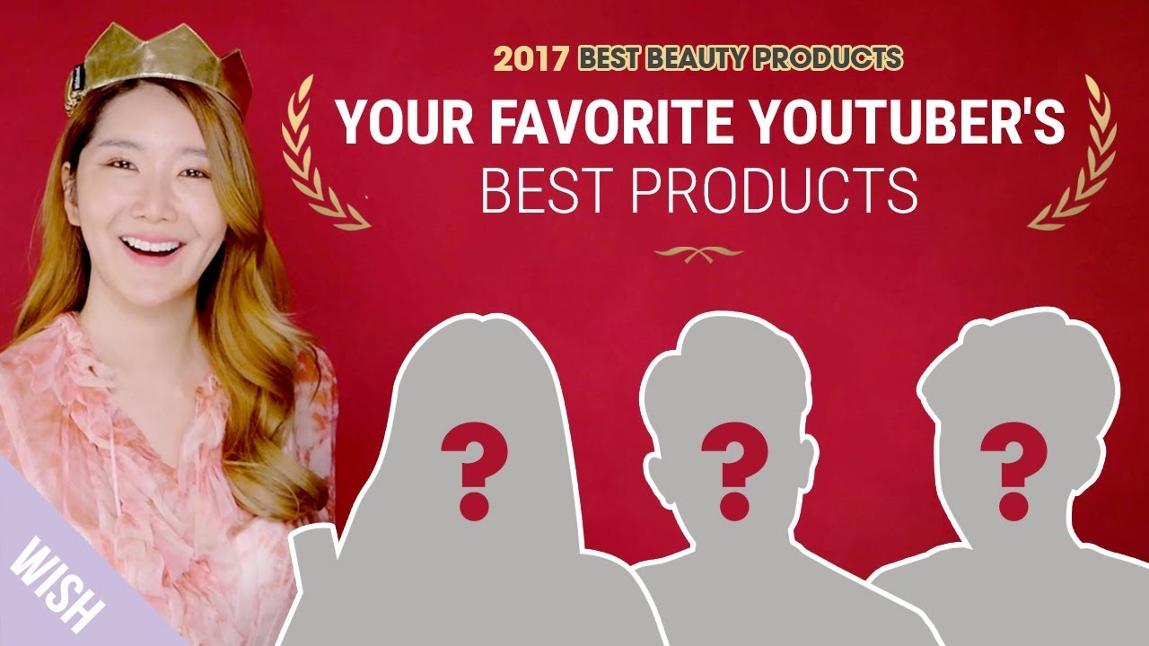 Top 10 Best Korean Cosmetics of 2017 | Youtube Beauty Gurus' Most Loved Top 10 from Wishtrend
