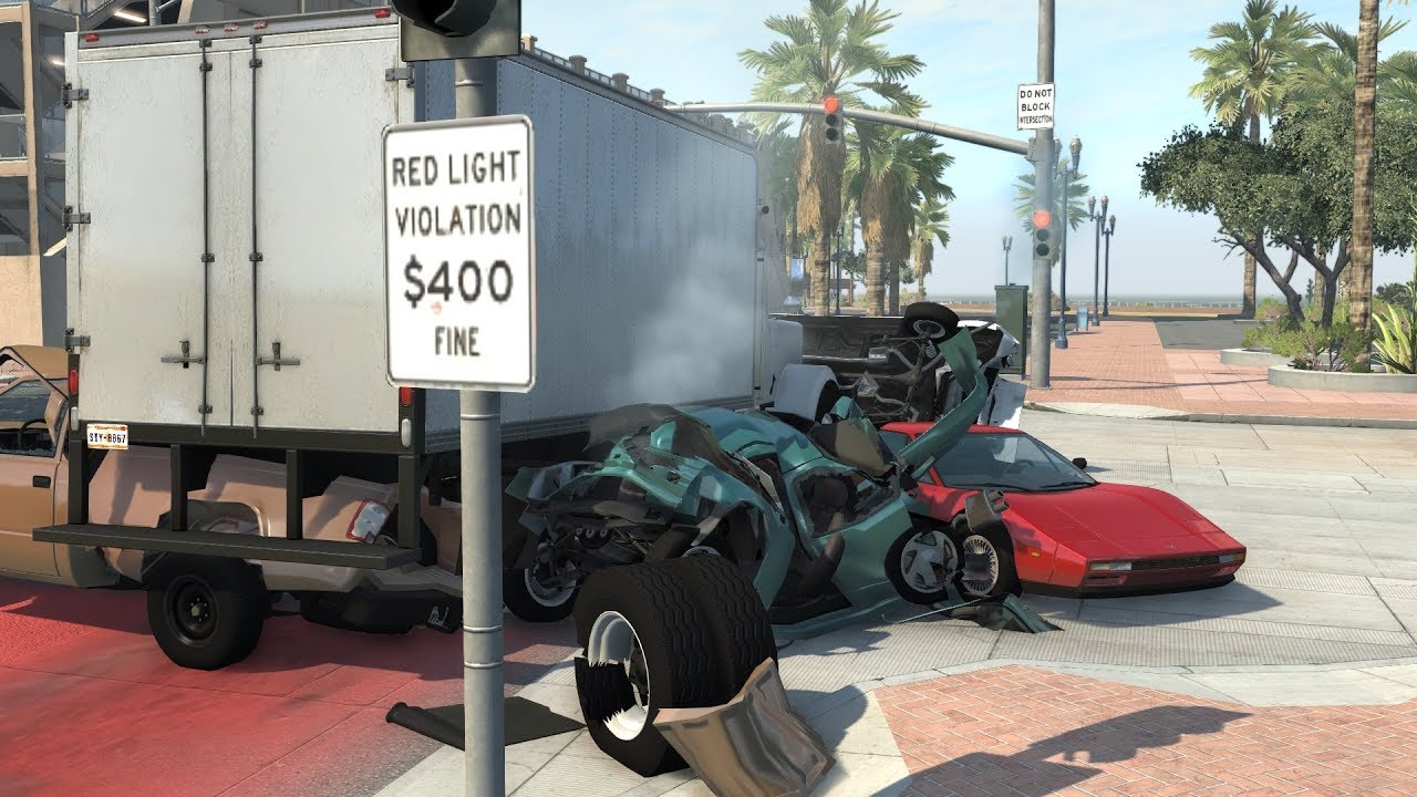Trucks vs. Traffic | BeamNG.drive