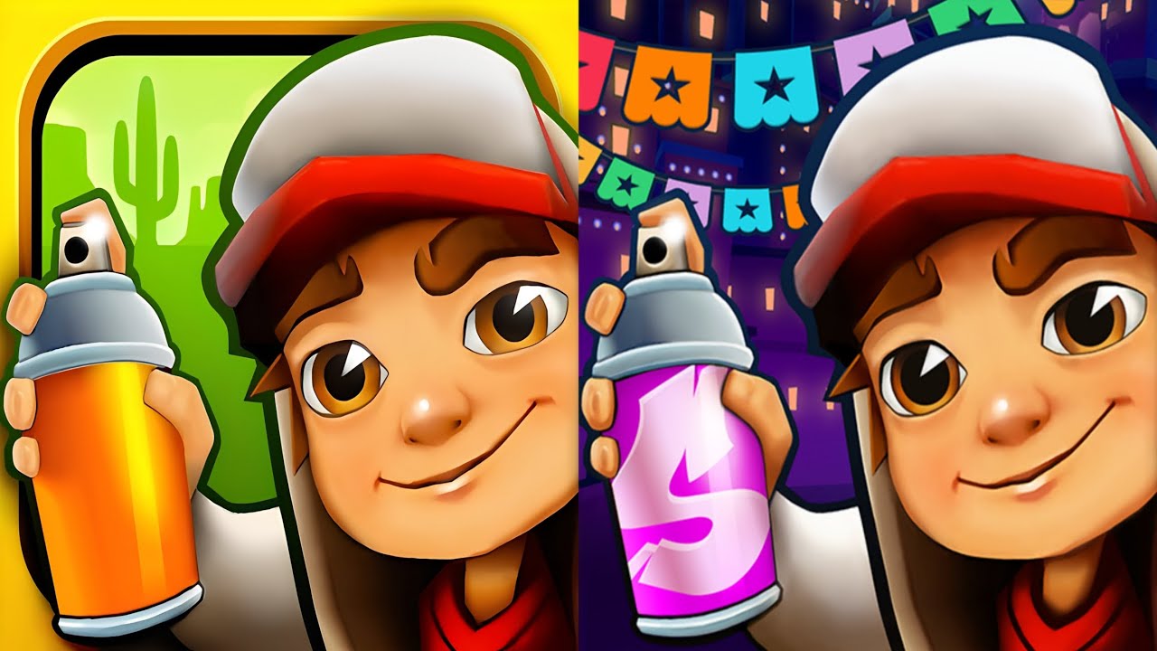 Subway Surfers : Mexico Halloween 2025 🆚 Mexico City 2014 Gameplay Comparison 🇲🇽🎃🌵