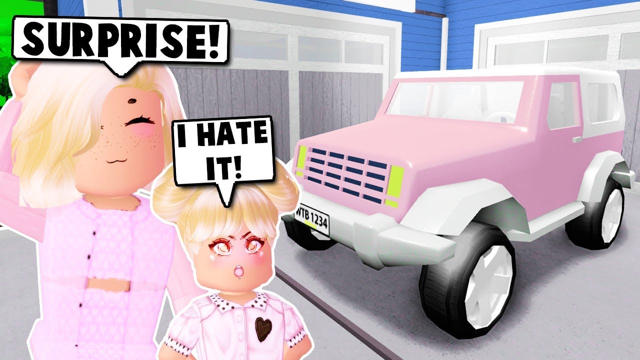 I BOUGHT MY SPOILED DAUGHTER A NEW CAR ON BLOXBURG! (Roblox)