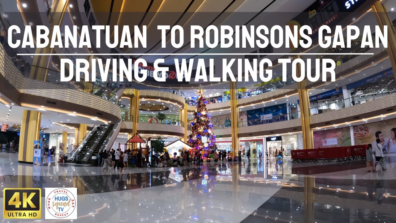 Cabanatuan City to Robinsons Mall Gapan | Nueva Ecija | Philippines | Driving & Walking Tour | 4K