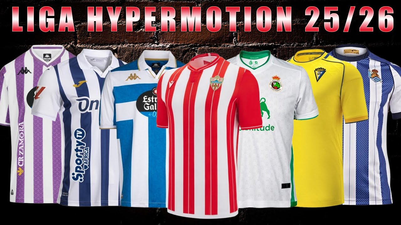 ⚽ Así son TODAS las camisetas de LaLiga Hypermotion 25/26 – ¡ALUCINARÁS!
