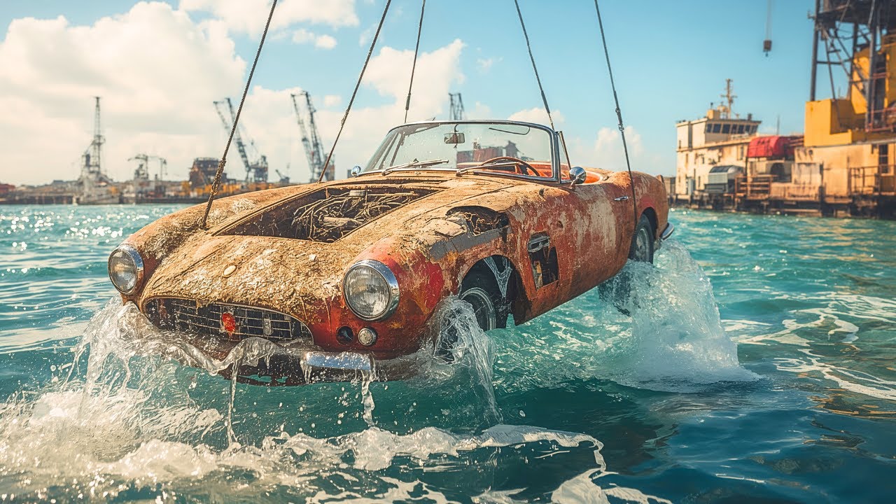 ASMR Car Restoration | 1959 Ferrari 250 GT California Full Rebuild from Abandoned Condition
