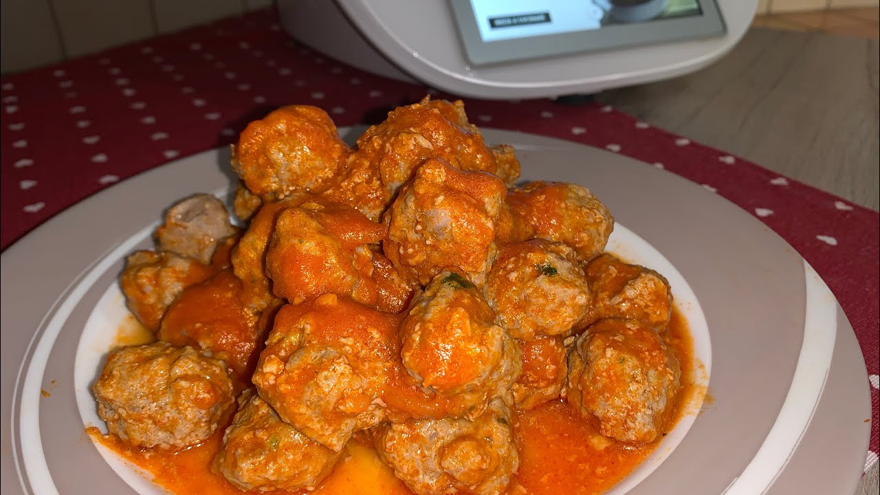 Polpette al sugo con cottura multilivello bimby / bimby tm6 / bimby tm5 / bimby tm31