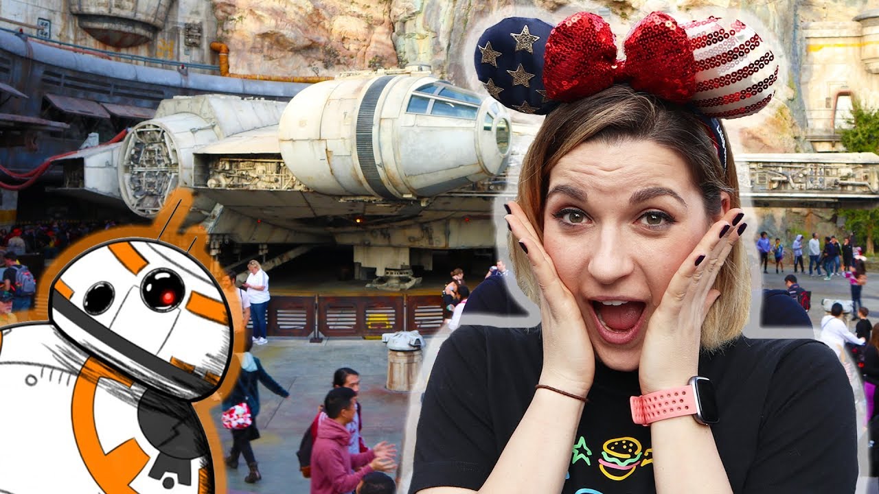 Ho costruito un BB8 nel parco di Star Wars a LosAngeles! | Disneyland