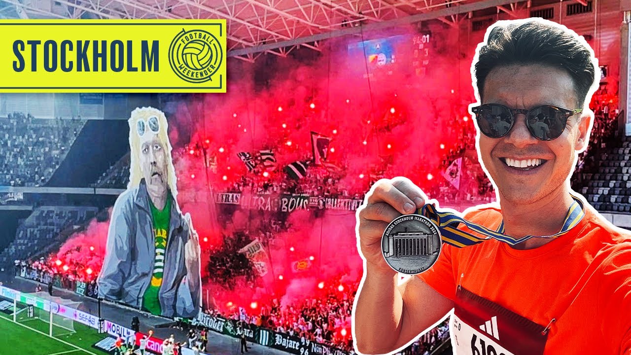STOCKHOLM MARATHON and DERBY DAY! | Djurgårdens IF (a) | Football Weekender Ep. 30