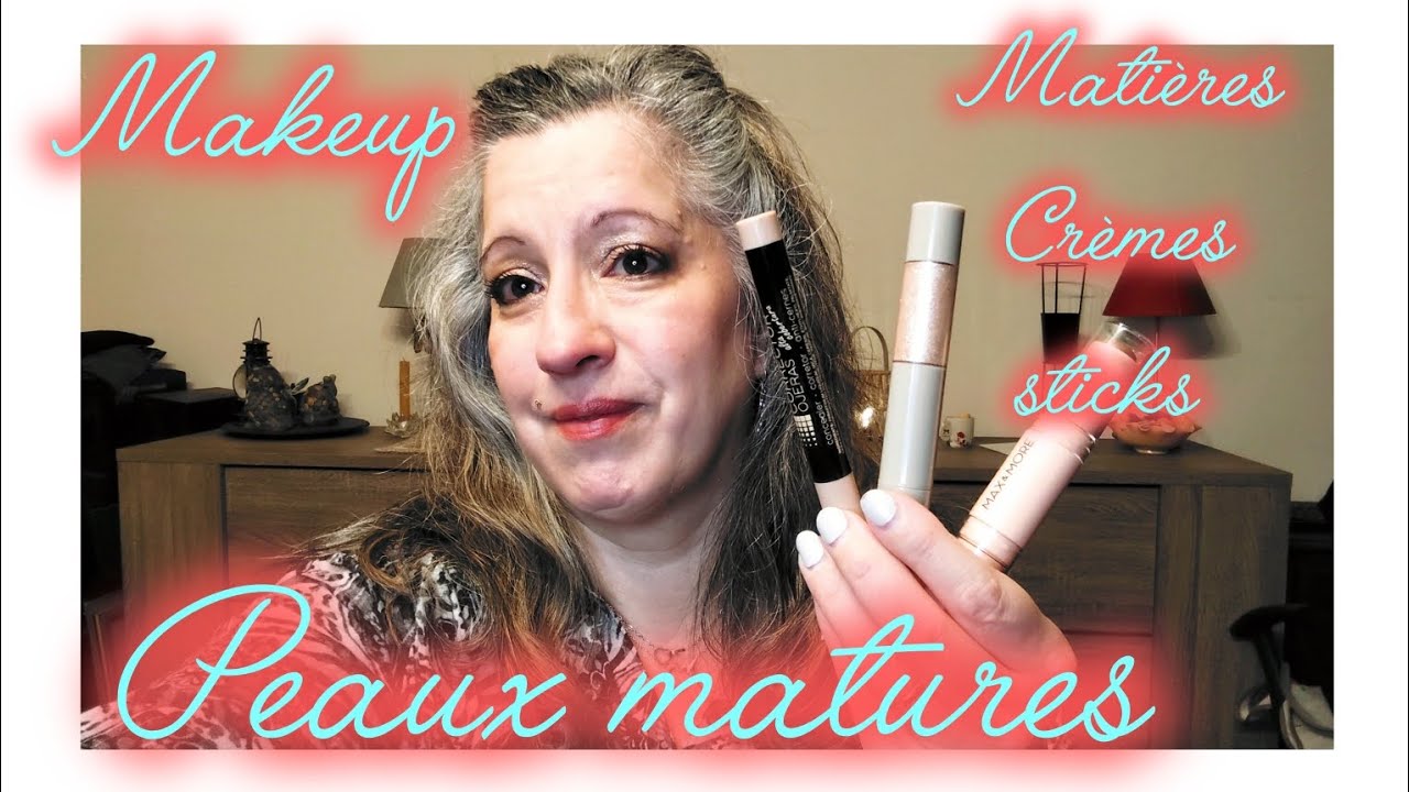  MAKEUP   SPÉCIAL  PEAUX  MATURES 😉parce que nous le valons bien ✨#over50+ #peaumature #makeup. 