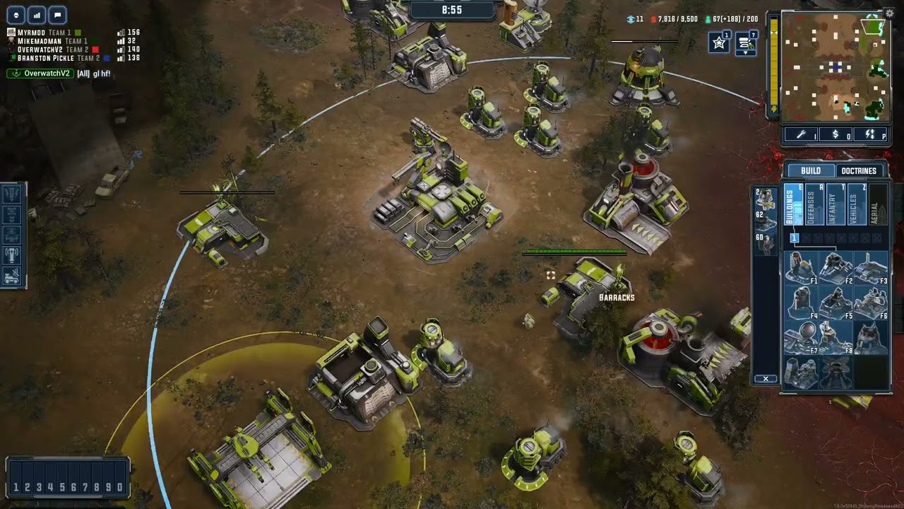 Tempest Rising: 2v2 on Dam