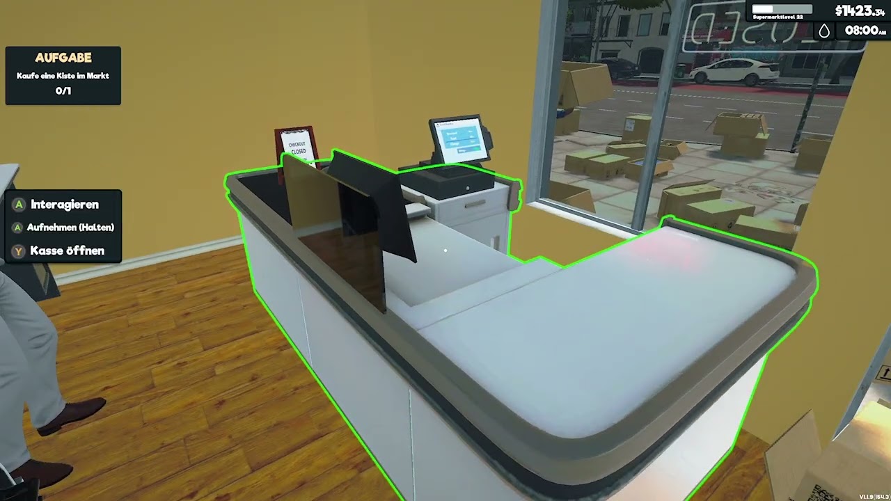 Supermarket Simulator : Billig Das Willig , Der Dorfladen wird Größer (Folge 2)
