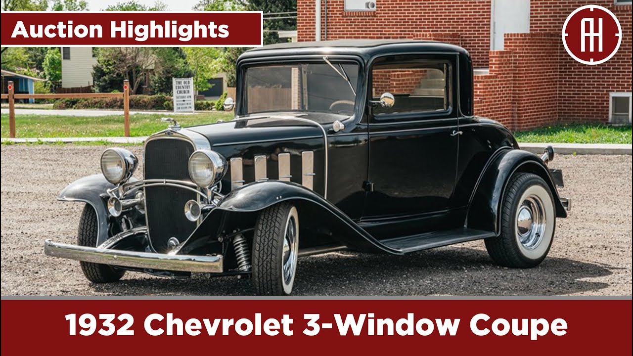 AUCTION HIGHLIGHT - 1932 Chevrolet 3-Window Coupe - AUTOHUNTER