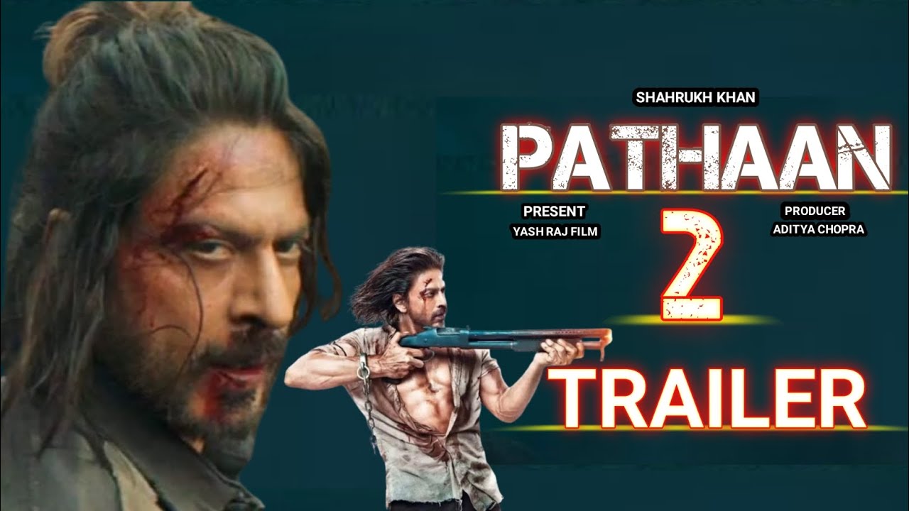 PATHAAN 2 TRAILER OUT NOW (Shahrukh Khan, Deepika Padukone,YRF Spy univers).