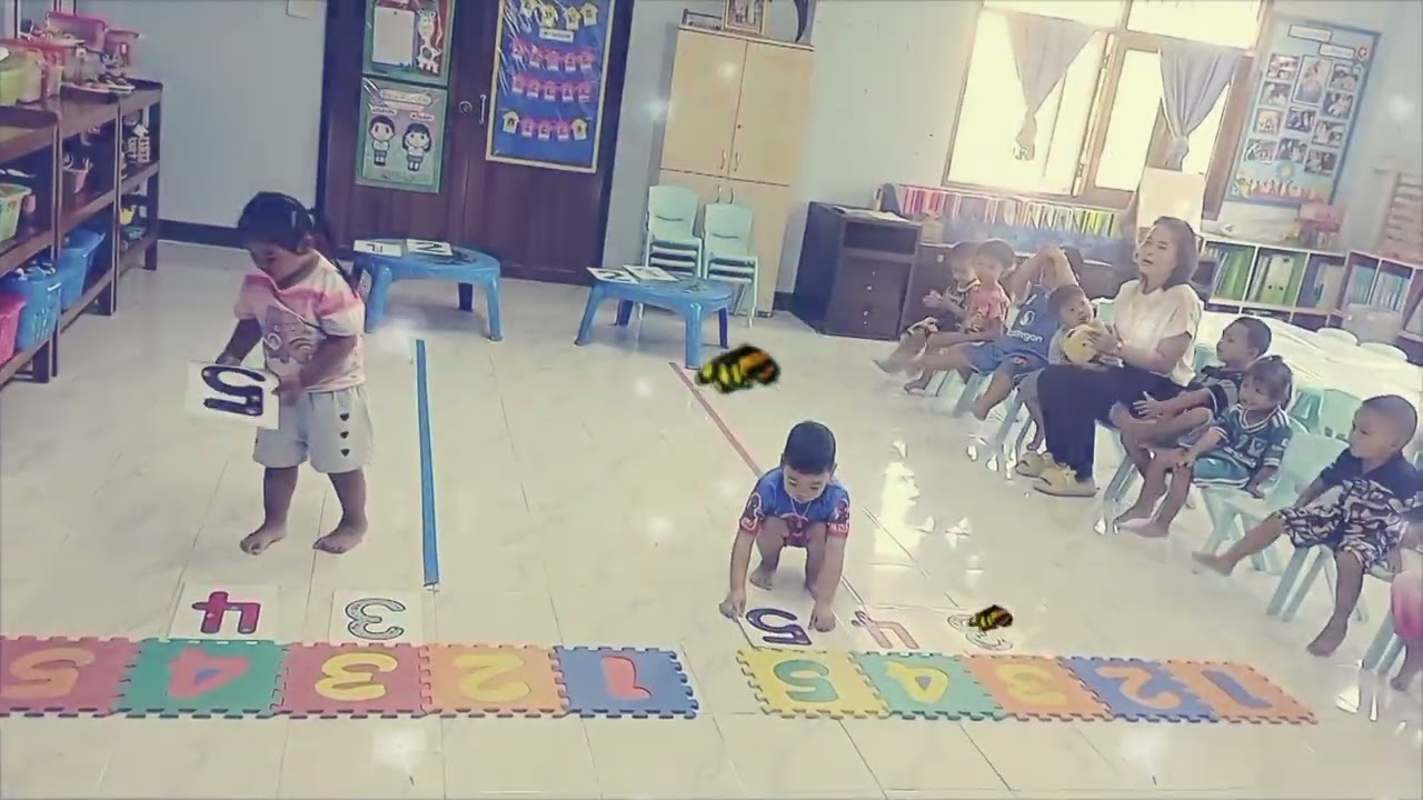 วางตัวเลขตามแบบ