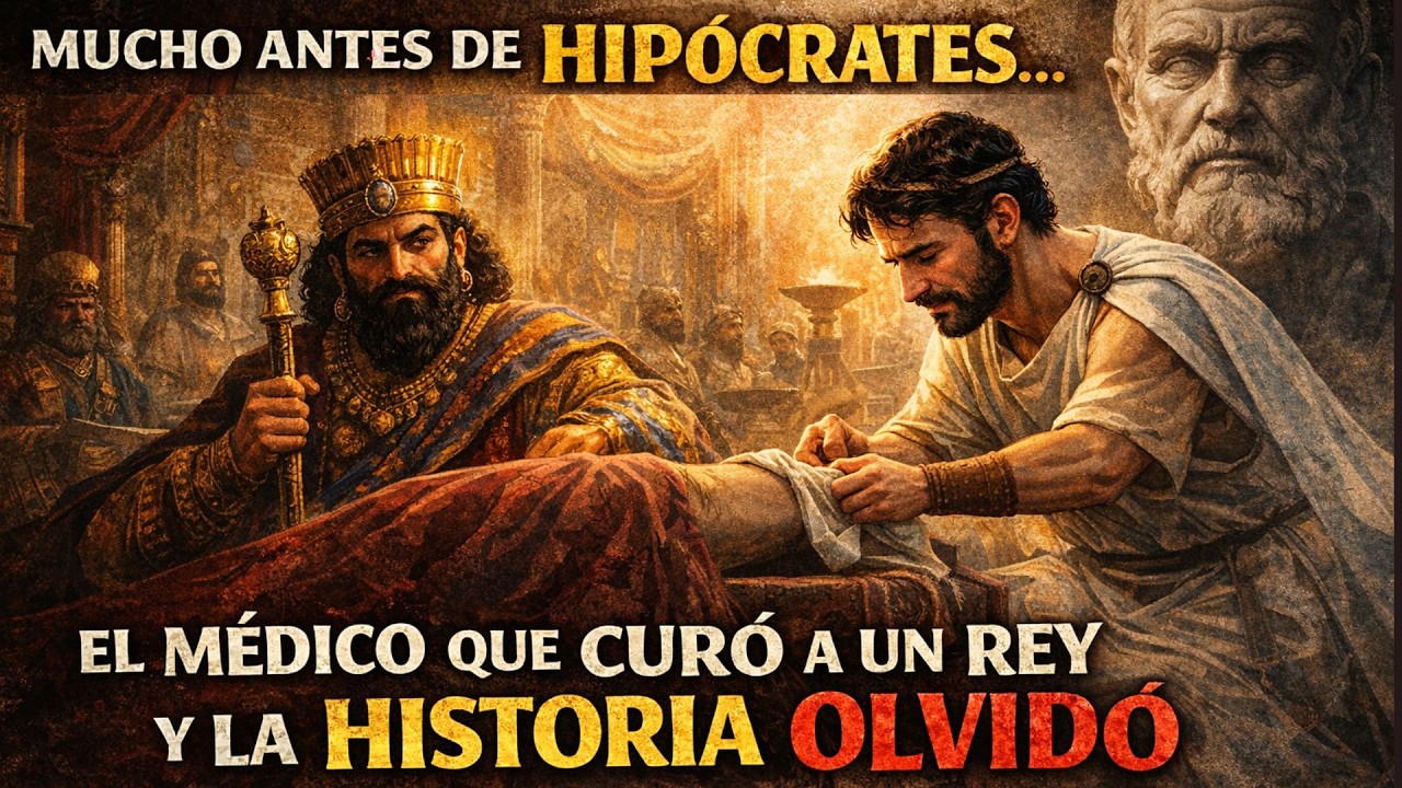 Antes de Hipócrates: el médico que curó al rey Darío y la historia olvidó