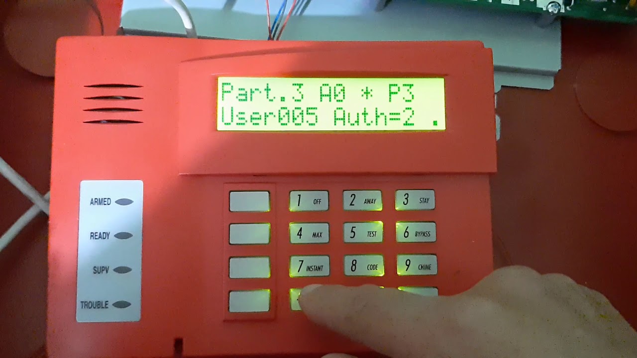 Programación claves vista 128 FBP