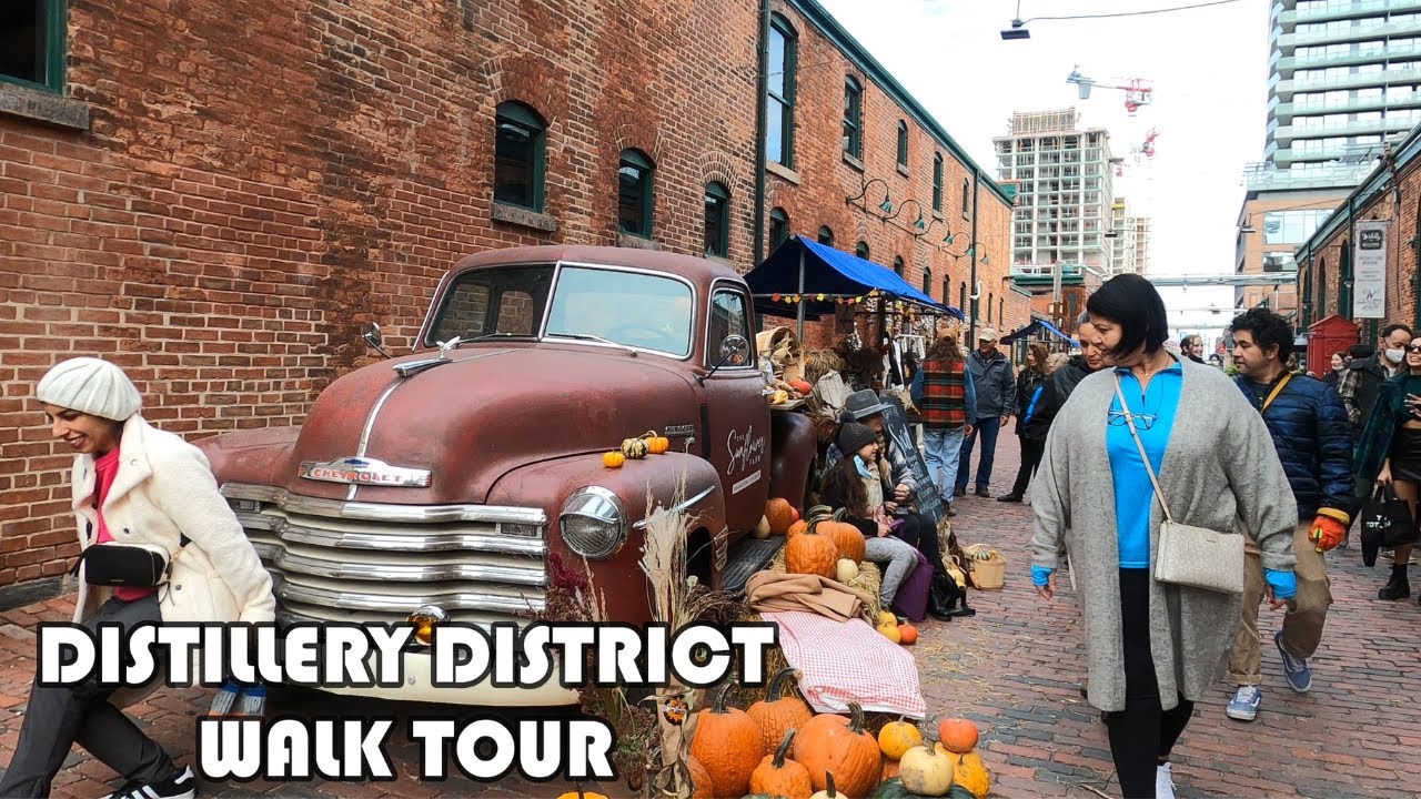 Toronto Distillery Historic District Walk Tour