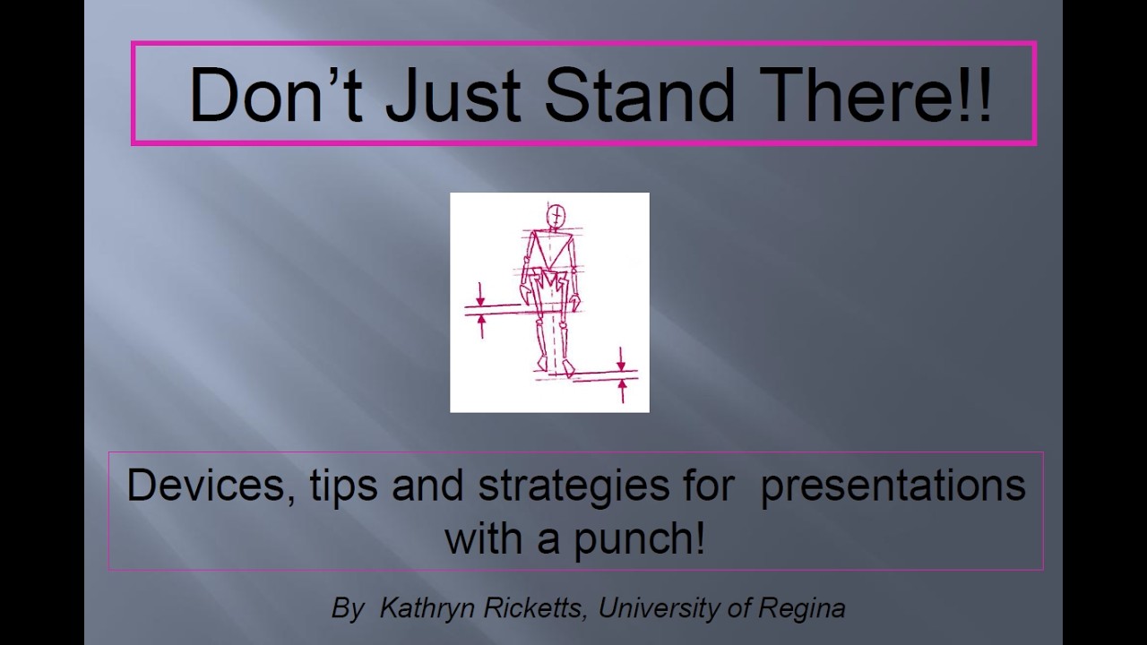 3MT Workshop   Presentation Skills (session recording)
