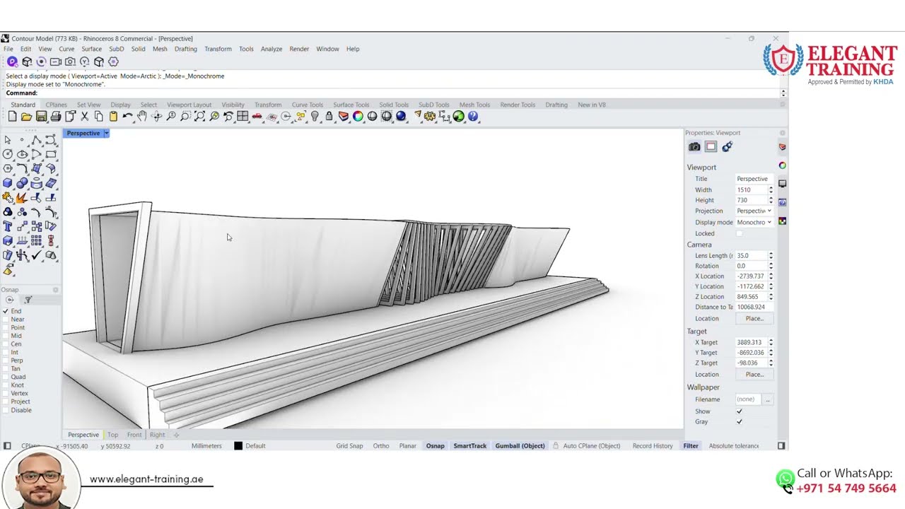 Rhino 3D Pavilion Design Tutorial: From Sketch to Stunning Concept