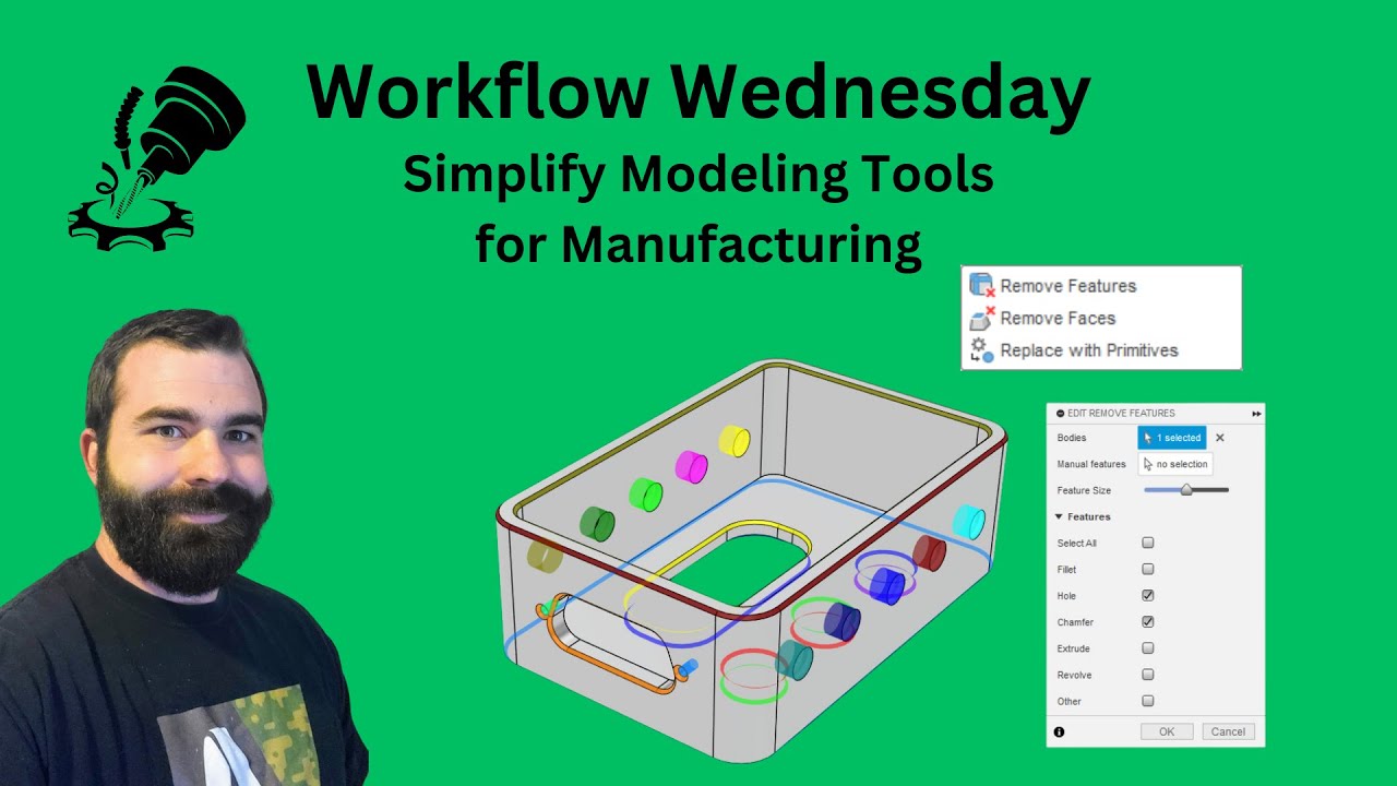Workflow Wednesday: Simplify Modeling Tools for Manufacturing