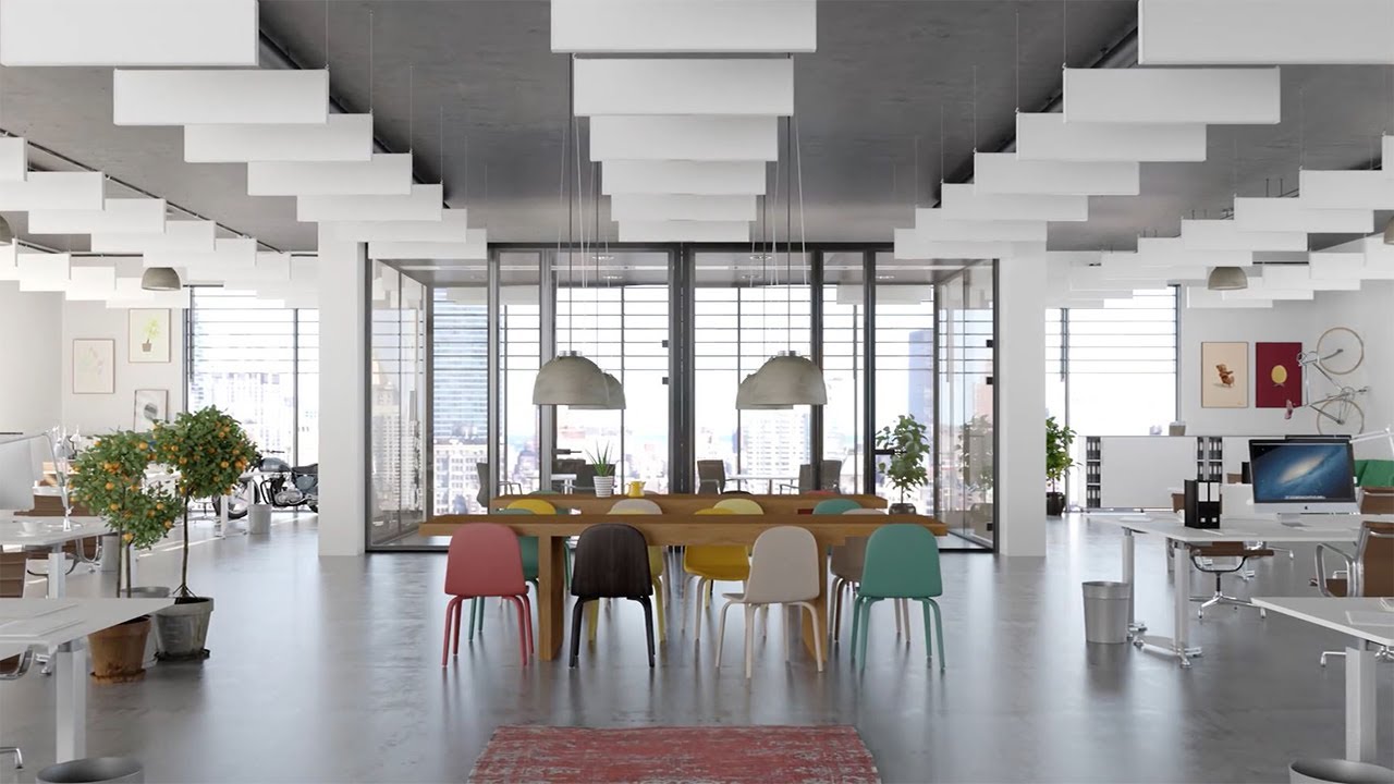 Rockfon® System Universal Baffle™ | Montage von Baffeln