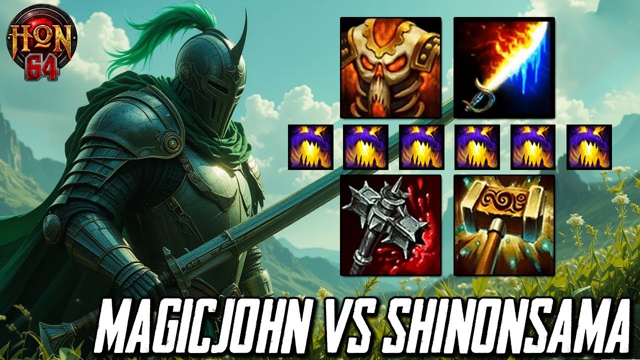 HON MVP Accursed MagicJohN` vs Gauntlet SHINONSAMA