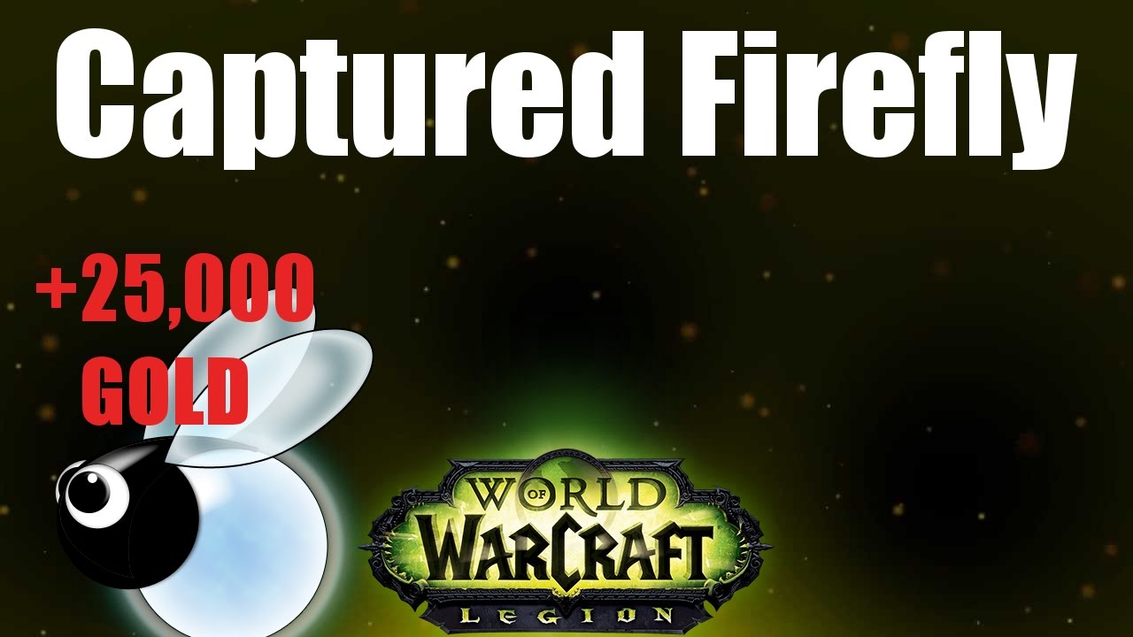 Legion Gold Farm - Firefly (lvl +65/trial)