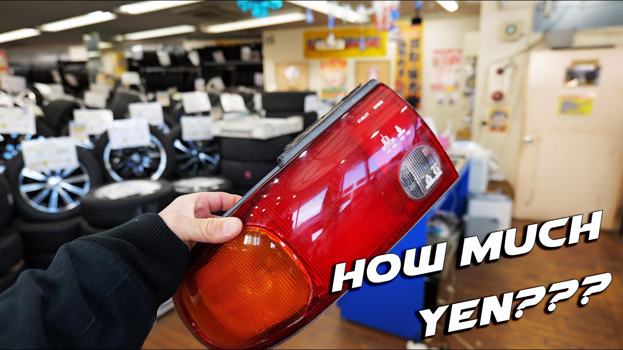 I SELL MY JDM EVO TAIL LIGHTS TO UPGARAGE IN JAPAN!