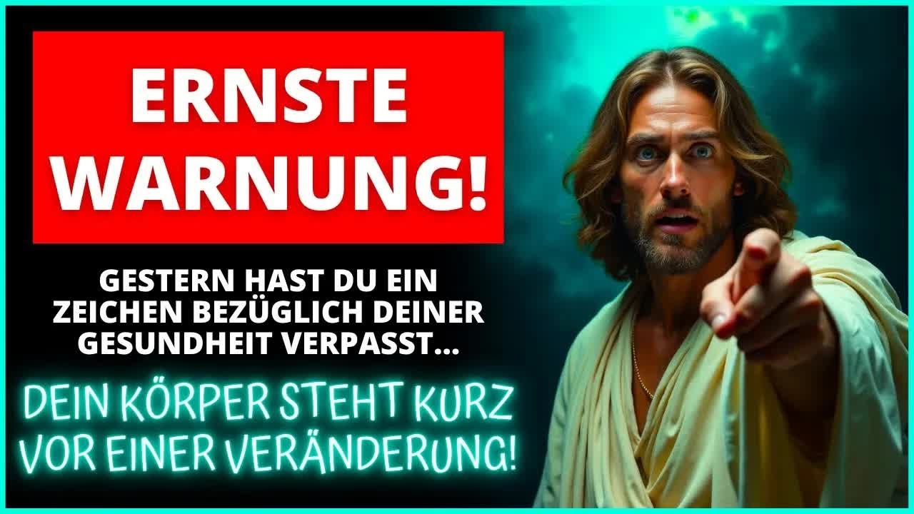 ⚠️ ERNSTE WARNUNG! ES GEHT UM DEINEN KÖRPER    ⚠️ ｜ Das Wort Gottes