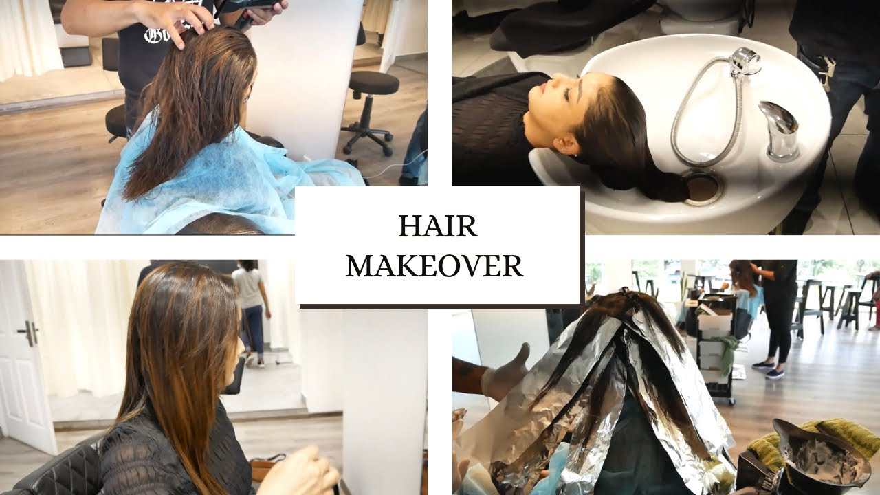 Hair makeover vlog |കളറിംഗ്‌ + ബൊട്ടൊക്സ്‌ | hair botox treatment | Balayage