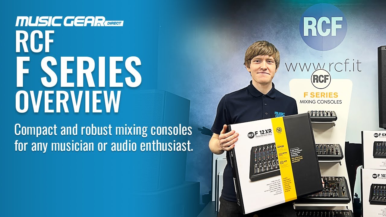 RCF F Series Mixers | Overview