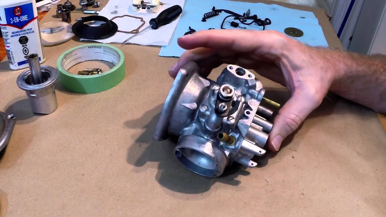 Bing 32mm CV carb rebuild (Pt.2) - Very detailed