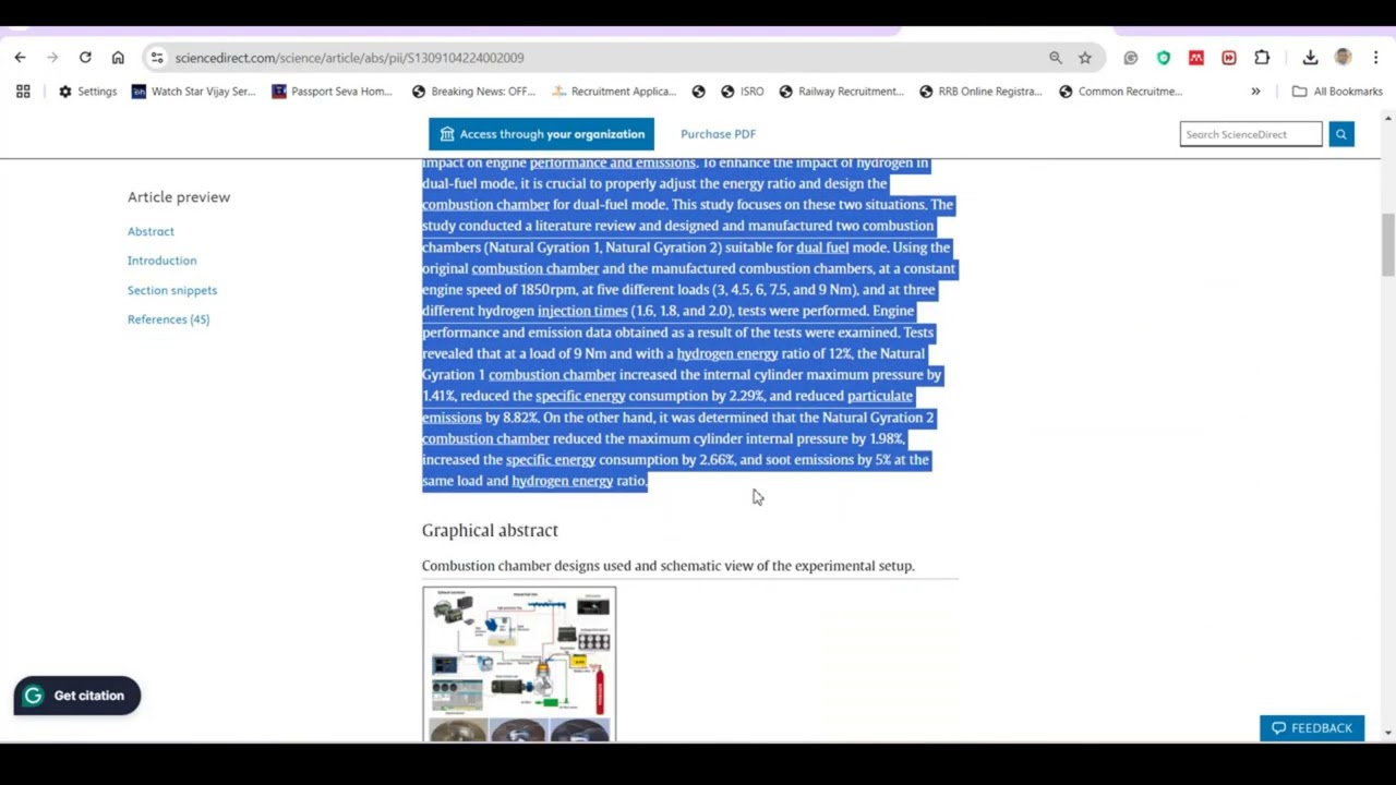 Citation using Mendeley software in Tamil-English