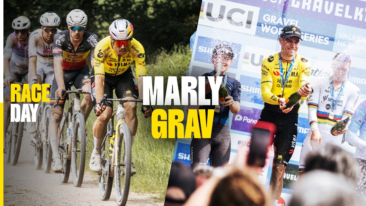 Wout van Aert&rsquo;s gravel adventure in Limburg - Marly Grav | Race Day
