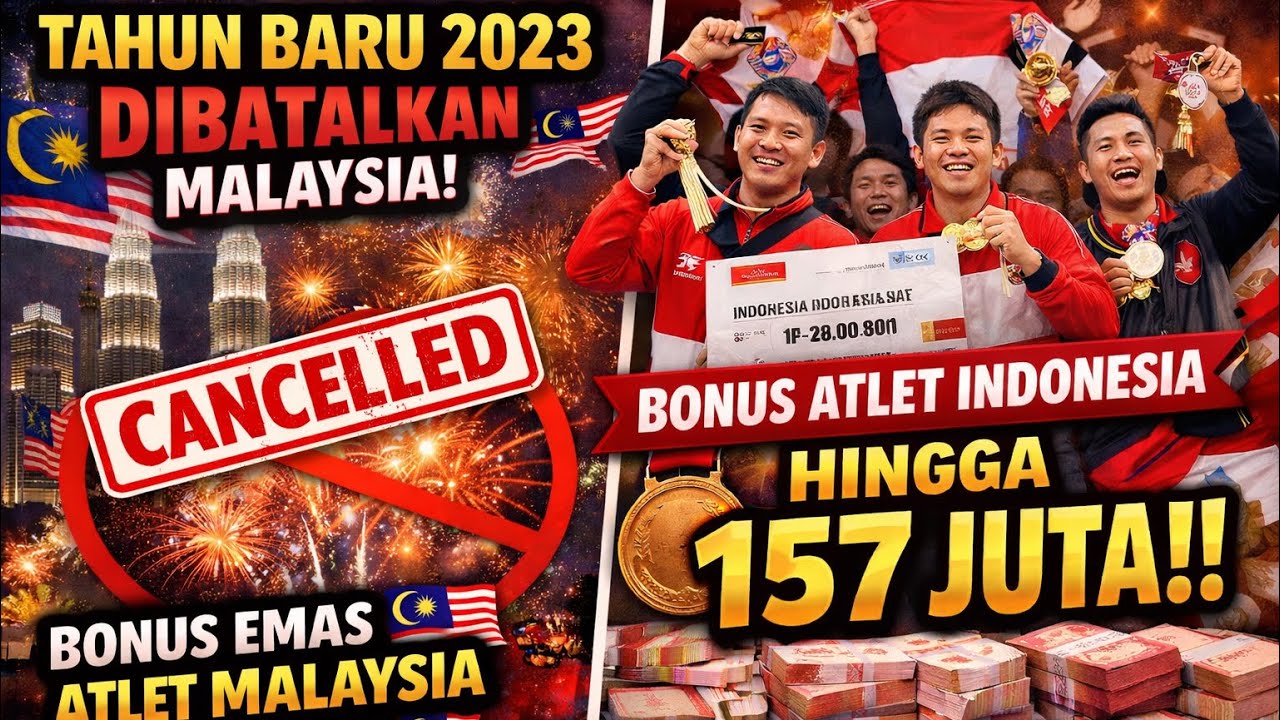 #105: Malaysia Batalkan Tahun Baru 2023, Indonesia Apresiasi Atlet Sea Games 2025 dengan Bonus Besar