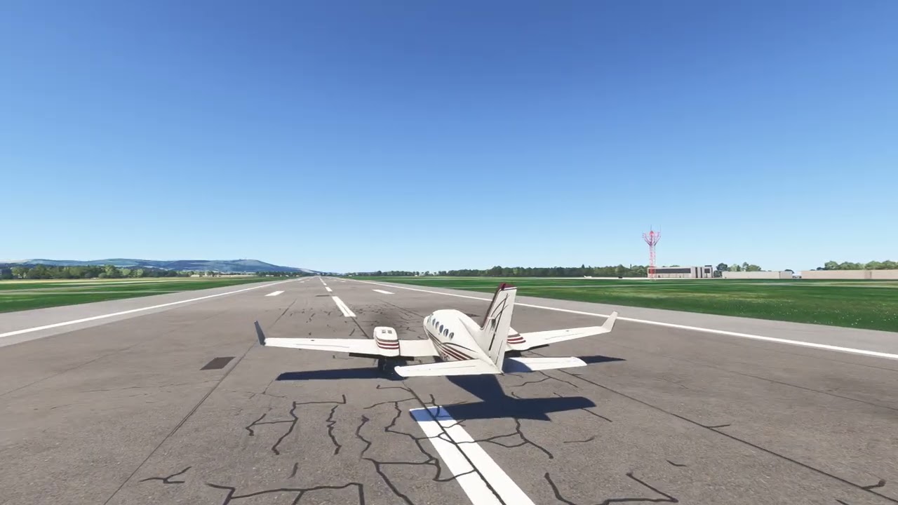 Landing RJEB Monbetsu Japan a sea side airport MSFS 2024
